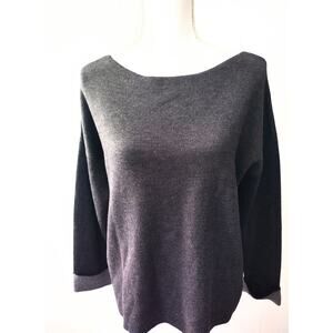 H&M Basic Gray Knit Wool Blend Long Sleeves Sweater (OUT OF STOCK AT STORE)